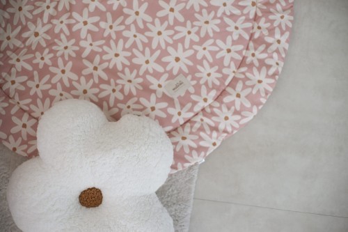 Mata do zabawy w stokrotki 120cm - gruba i ciepła