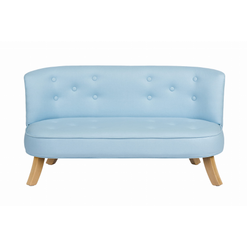 Dziecięca Sofa Eko-Lniana Anielski Błękit