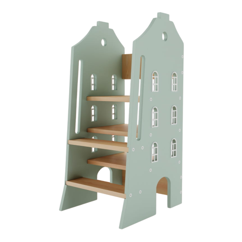 Kitchen Helper Kamieniczka – pomocnik kuchenny dla dzieci – zielony