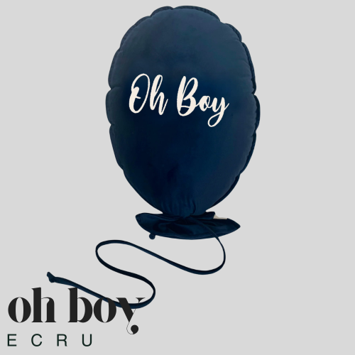 Dekoracyjny duży balon dla dziecka - 40 x 50 cm - granatowy