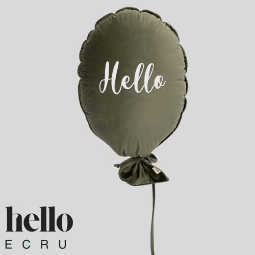 Dekoracyjny duży balon dla dziecka - 40 x 50 cm - leśna zieleń