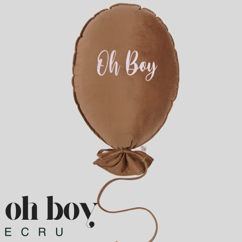 Dekoracyjny duży balon dla dziecka - 40 x 50 cm -ciepły brąz