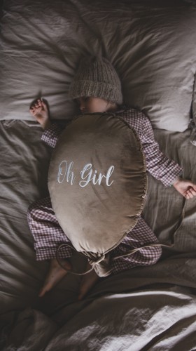 Dekoracyjny duży balon dla dziecka - 40 x 50 cm -kawa z mlekiem