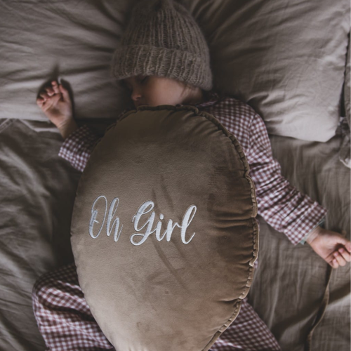 Dekoracyjny duży balon dla dziecka - 40 x 50 cm -kawa z mlekiem