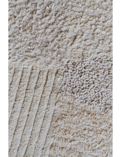 Dywan bawełniany do zabawy "Wiejskie Pola" 120 x 170 cm - z zestawem ekologicznych zabawek