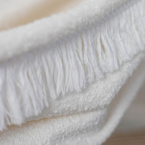 Bawełniany Hamak Dziecięcy dla Chłopca- Śnieżny Puch