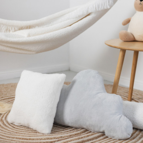 Bawełniany Hamak Dziecięcy do Pokoju - Śnieżny Puch