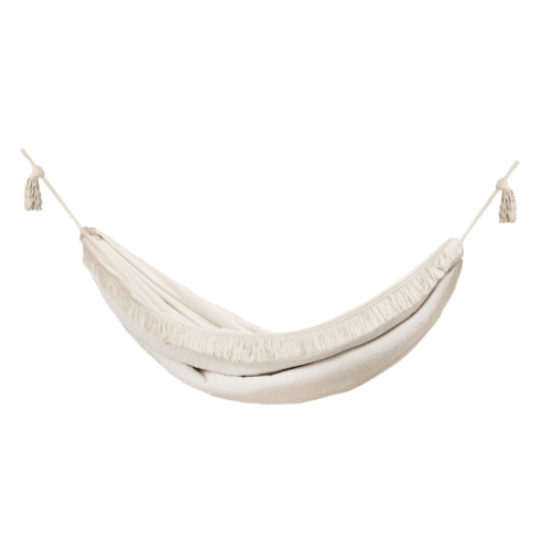 Bawełniany Hamak Dziecięcy na taras - Puchowy Relaks