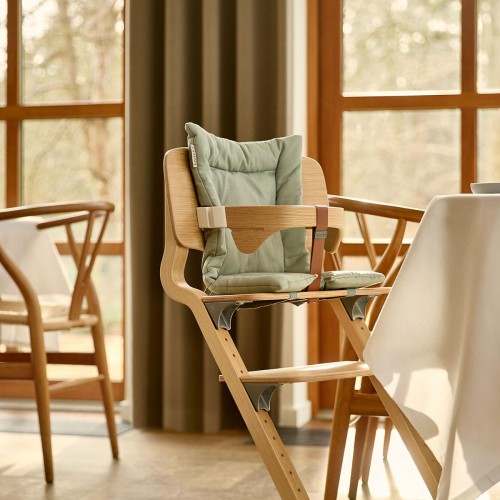 Poduszka do wysokiego krzesełka Leander Louie™ – organiczna bawełna Szałwiowy