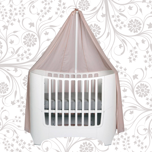 Baldachim do łóżeczka Leander Classic–różowy