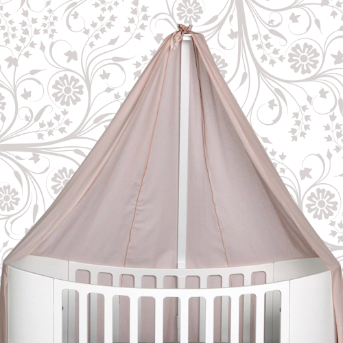 Baldachim do łóżeczka Leander Classic–różowy