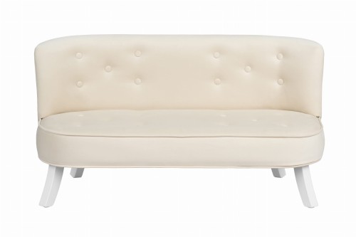 Sofa Welurowa dla dziecka Wanilia