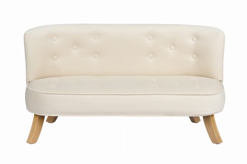 Sofa Welurowa dla dziecka Wanilia