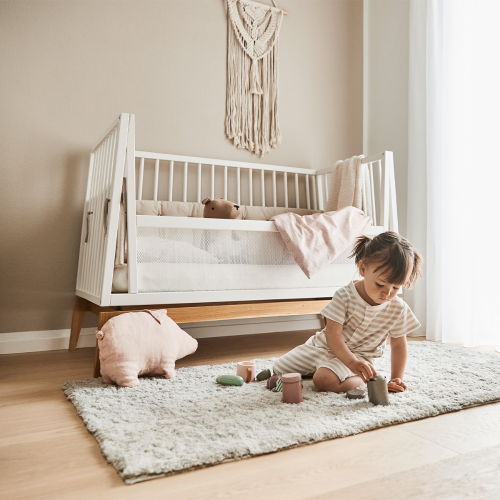 Barierka ochronna do łóżeczka Leander Luna