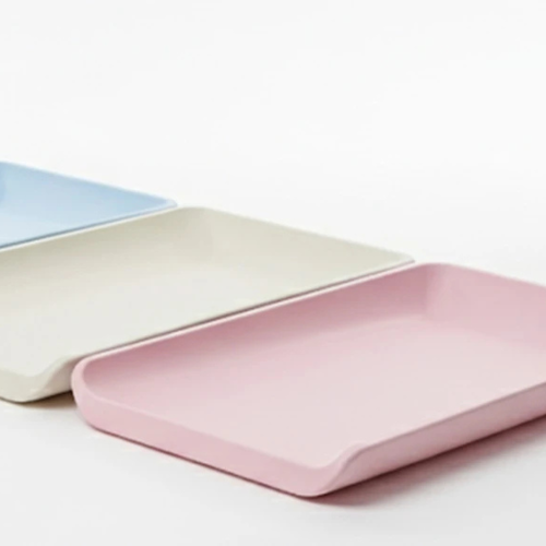 Przewijak piankowy dla niemowląt różowy Small All – łatwy w czyszczeniu, Made in Poland