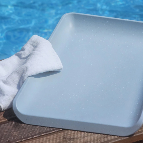 Przewijak piankowy dla niemowląt błękitny Small All – wodoodporny, polska produkcja