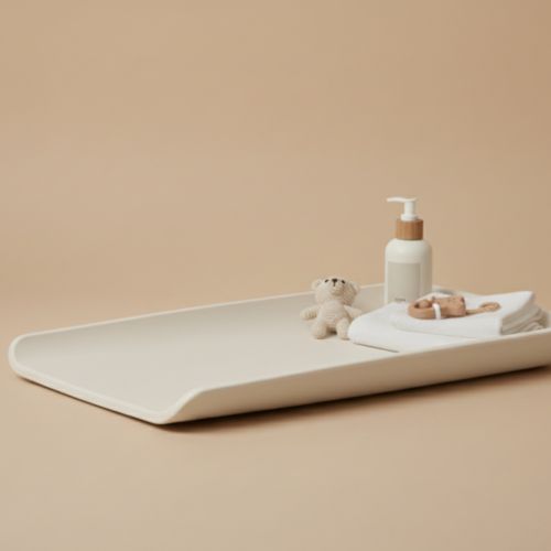 Przewijak piankowy dla niemowląt Small All – śmietankowy