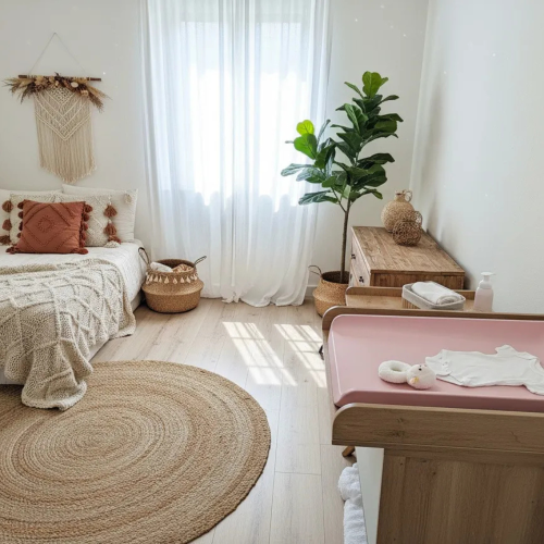 Przewijak piankowy dla niemowląt Small All – śmietankowy