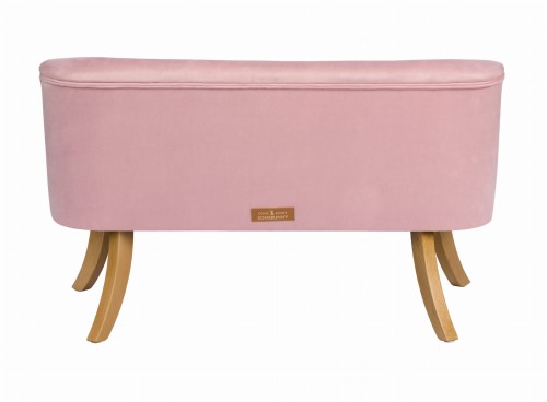 Sofa Welurowa dla dziecka Cukierkowy Róż