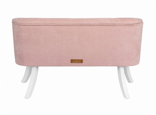 Sofa Welurowa dla dziecka Brudny Róż