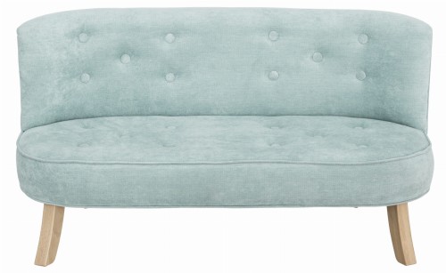 Sofa Welurowa dla dziecka Pochmurne Niebo