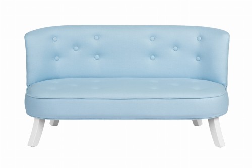 Dziecięca Sofa Eko-Lniana Anielski Błękit