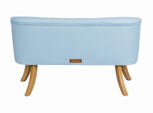 Dziecięca Sofa Eko-Lniana Anielski Błękit