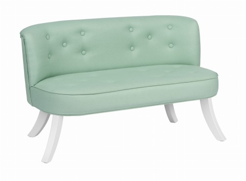 Dziecięca Sofa Eko-Lniana Mięta