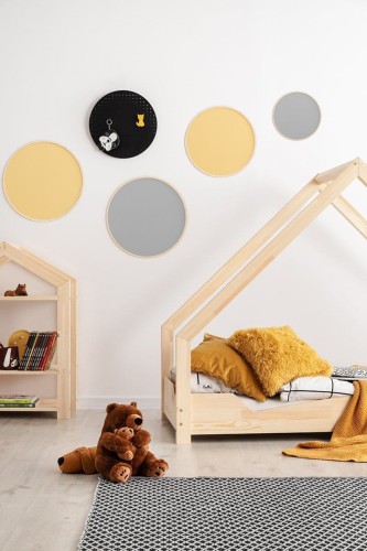 Łóżko dziecięce domek drewniane Montessori - Loca A