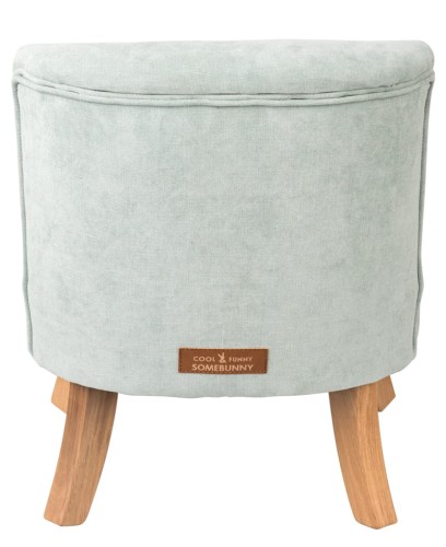 Fotelik dla dziecka Welurowy Mięta