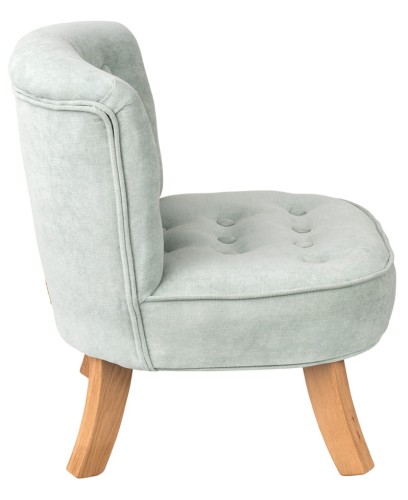 Fotelik dla dziecka Welurowy Mięta