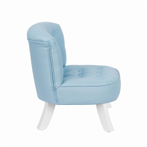 Fotelik dziecięcy Eko-Lniany Anielski Błękit