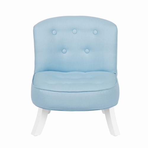 Fotelik dziecięcy Eko-Lniany Anielski Błękit