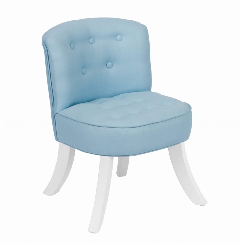 Fotelik dziecięcy Eko-Lniany Anielski Błękit