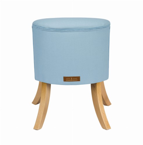 Fotelik dziecięcy Eko-Lniany Anielski Błękit