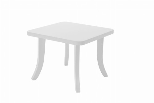 Stolik dla dziecka kwadratowy biały