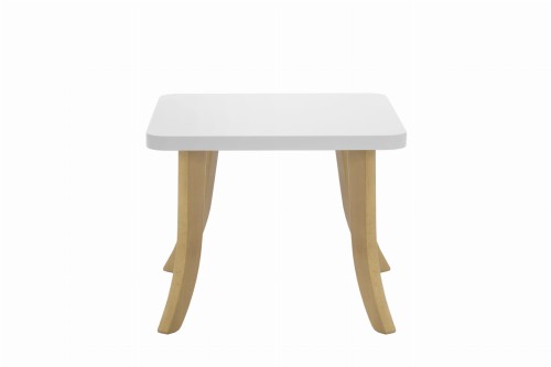 Stolik dla dziecka kwadratowy drewniane nogi