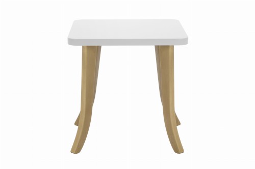 Stolik dla dziecka kwadratowy drewniane nogi