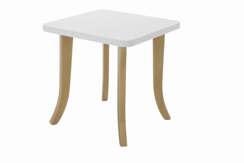 Stolik dla dziecka kwadratowy drewniane nogi