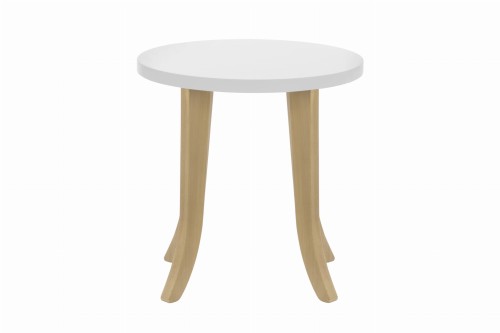 Stolik dla dziecka okrągły drewniane nogi