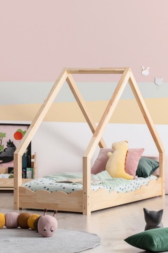 Łóżko dziecięce Loca D drewniany domek.jpg