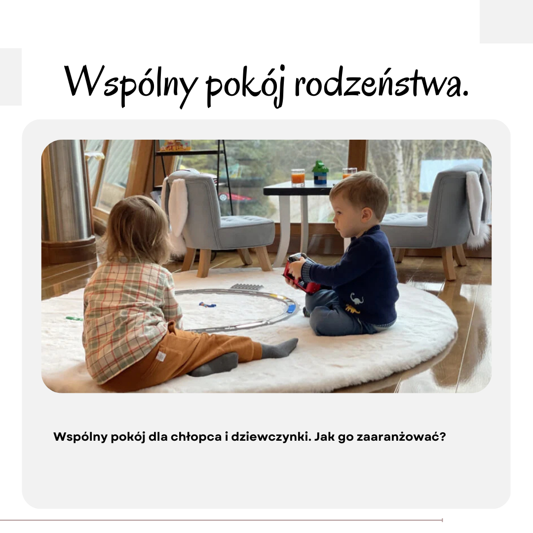 Wspólny pokój dla chłopca i dziewczynki. Jak go zaaranżować?